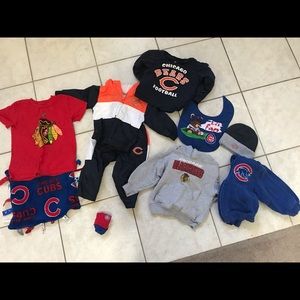 Chicago Bears/Cubs/Blackhawks lot